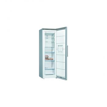 Bosch GSN36VLEP Serie 4 Stand Gefrierschrank, 60cm breit, 242l, VarioZone, NoFrost, Edelstahl-Optik