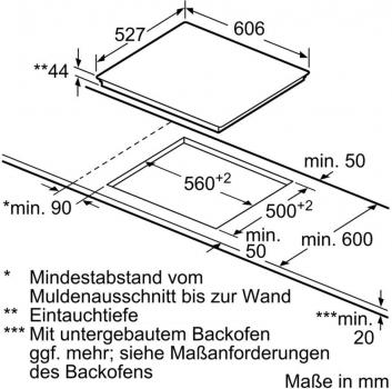 Bosch PKM675DP1D Serie 8 Glaskeramik Kochfeld, Glaskeramik, 60 cm breit, Alurahmen, DirectSelect Premium, CombiZone