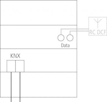 Jahresschaltuhr Theben TR 648 Top2 RC-DCF KNX (6489210)