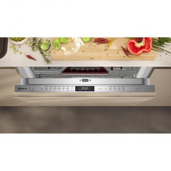 Neff S257ZCX01E N70 XXL Vollintegrierter Geschirrspüler, 60 cm breit, 14 Maßgedecke, Home Connect, TimeLight, Zeolith-Trocknen, AquaStop