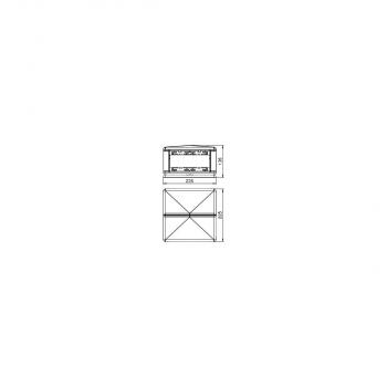 OBO Bettermann T8NL00C Telitank, 225x138x225mm, graphitschwarz (7408494)