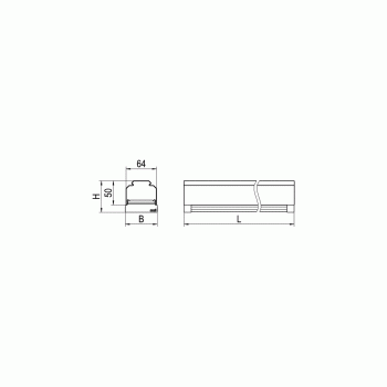 Ridi LED-Geräteträger VLGFP1501-7DAWS840B0450, 30W, 4510lm, 840K, weiß (1561143)