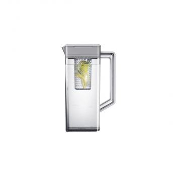 Samsung RF24BB620EB1EF Stand Side-by-Side Kombination French Door, 91 cm breit, 674 L, No Frost+, Festwasseranschluss, Dual Ice Maker, WiFi, Autofill Water Pitcher, Premium Black Steel