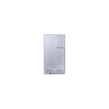 Samsung RS6HA8891B1 Side-by-Side Kombination, 91,2cm breit, 614L, NoFrost, Festwasseranschluss, Wasser-/Eiswürfel-/Crushed Ice Spender, Edelstahl schwarz