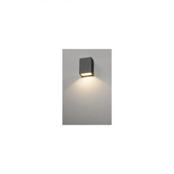 SLV QUAD Wandleuchte, LED, 3000K, IP44, eckig, anthrazit (232465)