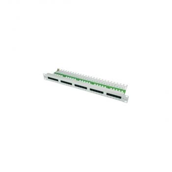 ARDEBO.de Telegärtner 19" Patch Panel, ISDN/TEL, 1HE, MPPI25-H, Cat.3, ungeschirmt (100007031)