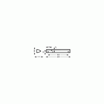 Trilux LED-Anbauleuchten 6651 LED1100-840 ET, weiß (6689140)