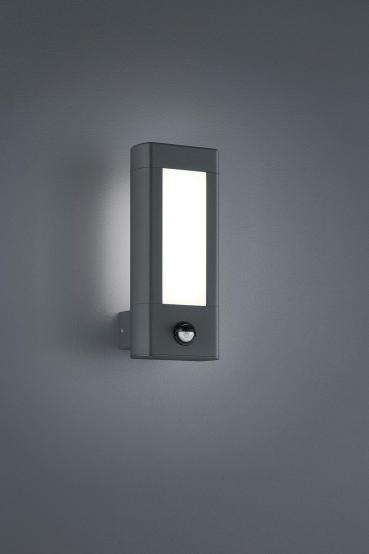 ARDEBO.de Trio Rhine LED Wandleuchte, 2x4,5W, 2x450lm, anthrazit/weiß (221669242)