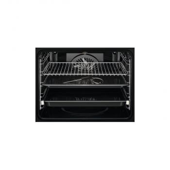 AEG BPK556260B EEK: A+ Dampfbackofen, 60cm breit, 71 Liter, Pyrolyse, Steambake, Kerntemperatursensor, Touchbedienung, schwarz