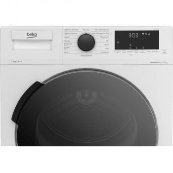 Beko DHC946GX 9kg A++ Wärmepumpentrockner, 60 cm breit, AquaWave, Kindersicherung, 15 Programme, Innenbeleuchtung, weiß