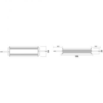 DEKO-LIGHT Netzgerät (CV, DC), IP, CV, V6-100-24, Spannungskonstant, 100.0 W, 100-240 V/AC, Ausgang (872094)