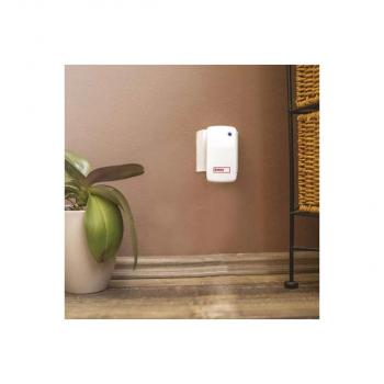 EMOS WIRELESS DOORCHIME AC P5750.2R Drahtlose Türklingel mit zwei Empfängern, weiß-rot