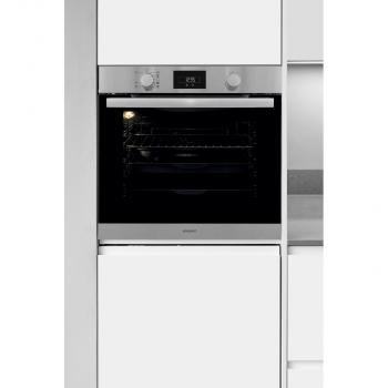 Exquisit EBEP 697-3H A+ Einbaubackofen, 60cm breit, 73L, Pizzaprogramm, Timer, Kindersicherung, Edelstahl