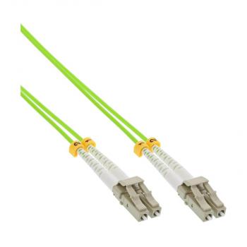 ARDEBO.de InLine® LWL Duplex Kabel, LC/LC, 50/125µm, OM5, 15m (88545Q)