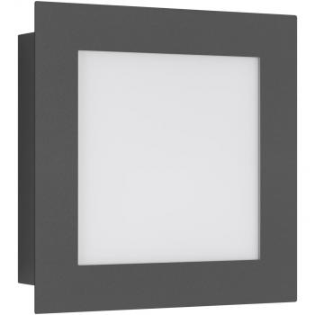 ARDEBO.de LCD Wandleuchte Typ 3007LEDSEN, 12W, 1000lm, 3000K, graphit (3007LEDSEN)