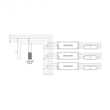 LEDVANCE Quicktronic Intelligent QTI DALI 2x21/39 DIM Vorschaltgerät