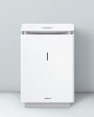 Viessmann Vitopure 250 Mobiler Luftreiniger für 35 m² Wohnräume, Leinen-weiß (7973838)