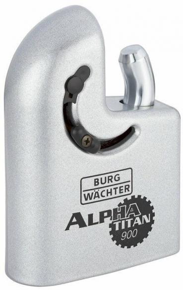 Burg Wächter Alpha Titan 900 85 V Zylinder-Vorhangschloss, 83,50x123,50x40,10mm (10320)