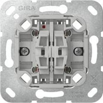 ARDEBO.de Gira 315800 Wipp-Jalousietaster-Einsatz mit Befestigungskrallen, 10A, 250V