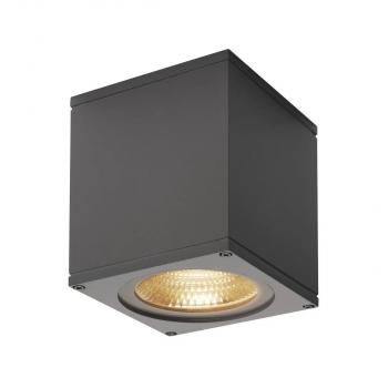 ARDEBO.de SLV BIG THEO CEILING, Outdoor Deckenleuchte, LED, 3000K, anthrazit (234535)