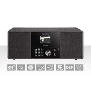 ARDEBO.de - Telestar DIRA S 24 CD DAB+/FM Stereo-Radio mit CD-Spieler Schwarz