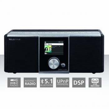 ARDEBO.de - Telestar DIRA S 20 C Kabel (DVB-C) und Internet Stereo Radio