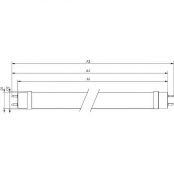 Philips MASTER LEDtube VLE 1500mm UO 23W 840 T8, 3700lm, 4000K (31688100)