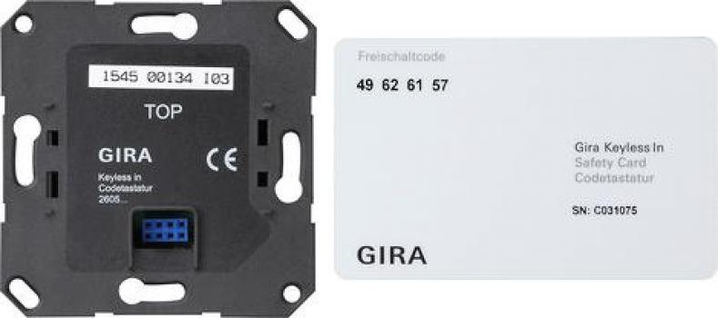 ARDEBO.de Gira 263500 Keyless In Einsatz Codetastatur