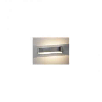 SLV ASSO 300 Wandleuchte, LED, 3000K, oval, aluminium gebürstet (151275)