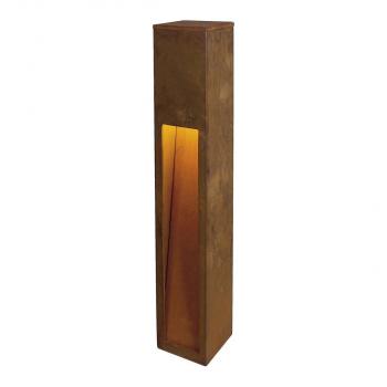 SLV RUSTY SLOT 80 Outdoor Standleuchte, LED, 3000K, stahl gerostet (233457)