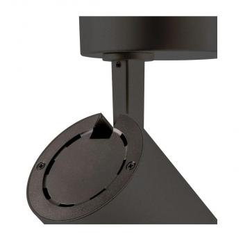 SLV NUMINOS SPOT PHASE M, Indoor, LED, Deckenaufbauleuchte, 2700K, 60°, schwarz/schwarz (1004196)