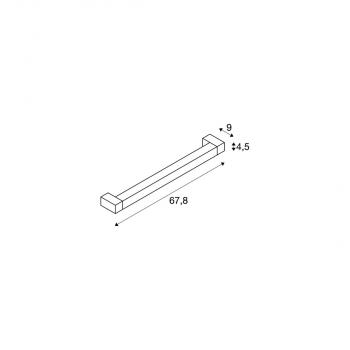 SLV LONG GRILL Wand- und Deckenleuchten, LED, 3000K, weiß (1001019)