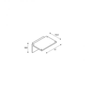 SLV ANGOLUX SENSOR WL LED Outdoor Wandaufbauleuchte, IP44, weiß, 3000K (1001970)