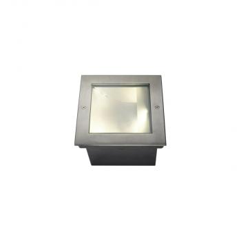 ARDEBO.de SLV DASAR 225 Outdoor Bodeneinbauleuchte, LED, 3000K, IP67, edelstahl 316, asymmetrisch, 34W (229383)