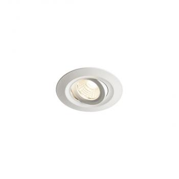 SLV KINI Outdoor Deckeneinbauleuchte, LED, 3000K, 60°, IP65, weiß (1000833)