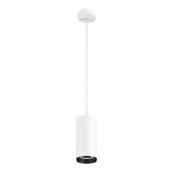 ARDEBO.de SLV NUMINOS PD DALI L Indoor LED Pendelleuchte 60°, 28W, 2751lm, 4000K, weiß/schwarz (1004648)