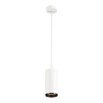 ARDEBO.de SLV NUMINOS PD DALI L Indoor LED Pendelleuchte 60°, 28W, 2475lm, 2700K, weiß/schwarz (1004632)