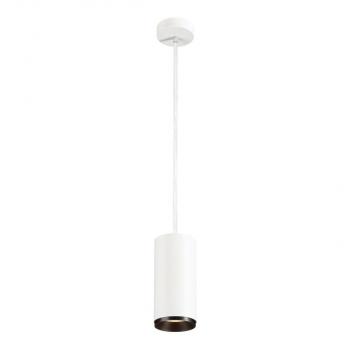 ARDEBO.de SLV NUMINOS PD DALI L Indoor LED Pendelleuchte 60°, 28W, 2400lm, 3000K, weiß/schwarz (1004640)