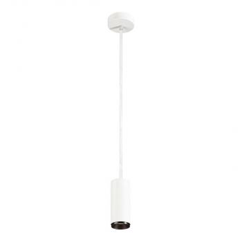 ARDEBO.de SLV NUMINOS PD DALI S Indoor LED Pendelleuchte 24°, 10,42W, 1020lm, 3000K, weiß/schwarz (1004446)