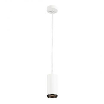 ARDEBO.de SLV NUMINOS PD DALI M Indoor LED Pendelleuchte 60°, 20,1W, 1885lm, 2700K, weiß/schwarz (1004536)