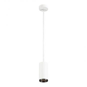 ARDEBO.de SLV NUMINOS PD DALI M Indoor LED Pendelleuchte 24°, 20,1W, 1955lm, 3000K, weiß/schwarz (1004542)