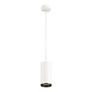 ARDEBO.de SLV NUMINOS PD PHASE L Indoor LED Pendelleuchte 24°, 28W, 2675lm, 4000K, weiß/schwarz (1004358)