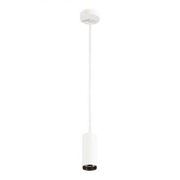 ARDEBO.de SLV NUMINOS PD DALI S Indoor LED Pendelleuchte 60°, 10,42W, 1100lm, 4000K, weiß/schwarz (1004456)