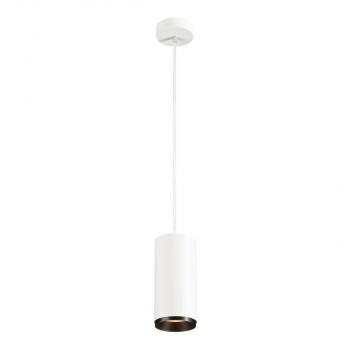 ARDEBO.de SLV NUMINOS PD PHASE L Indoor LED Pendelleuchte 36°, 28W, 2400lm, 2700K, weiß/schwarz (1004343)