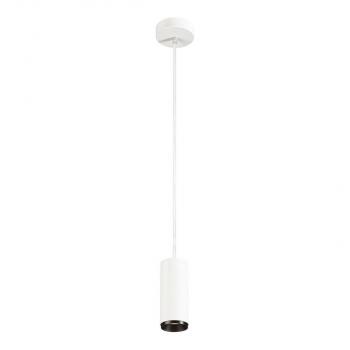 ARDEBO.de SLV NUMINOS PD PHASE S Indoor LED Pendelleuchte 36°, 10,42W, 1100lm, 4000K, weiß/schwarz (1004167)