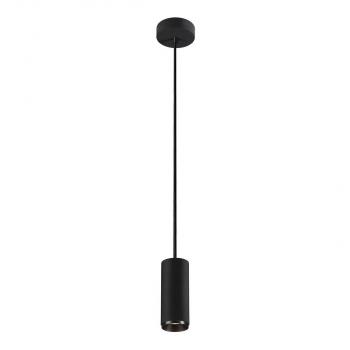 ARDEBO.de SLV NUMINOS PD PHASE S Indoor LED Pendelleuchte 36°, 10,42W, 1100lm, 4000K, schwarz/schwarz (1004163)