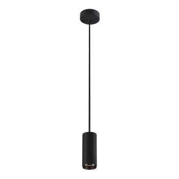 ARDEBO.de SLV NUMINOS PD PHASE S Indoor LED Pendelleuchte 36°, 10,42W, 1020lm, 3000K, schwarz/schwarz (1004155)