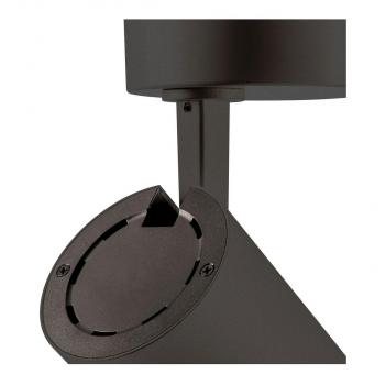 SLV NUMINOS SPOT DALI M Indoor LED Deckenaufbauleuchte 60°, 20,1W, 1885lm, 2700K, schwarz/schwarz (1004484)