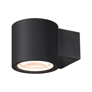 ARDEBO.de SLV OCULUS WL PHASE Wandaufbauleuchte, LED, CRI90, 100°, dimmbar, 8,5W, 570lm, 2000-3000K, schwarz (1006307)