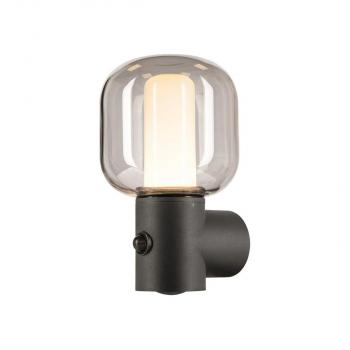 SLV OVALISK SENSOR Outdoor LED Wandaufbauleuchte, CCT switch 3000/4000K, anthrazit (1004679)